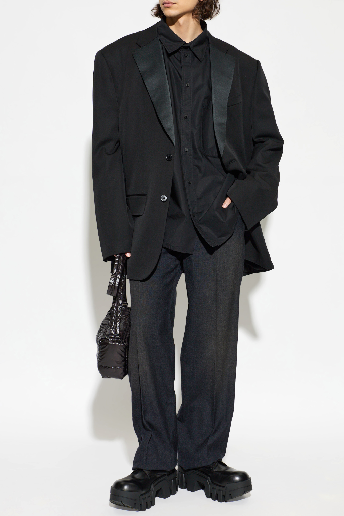 Balenciaga 'Bulldozer Combat' platform ankle boots | Men's | Vitkac